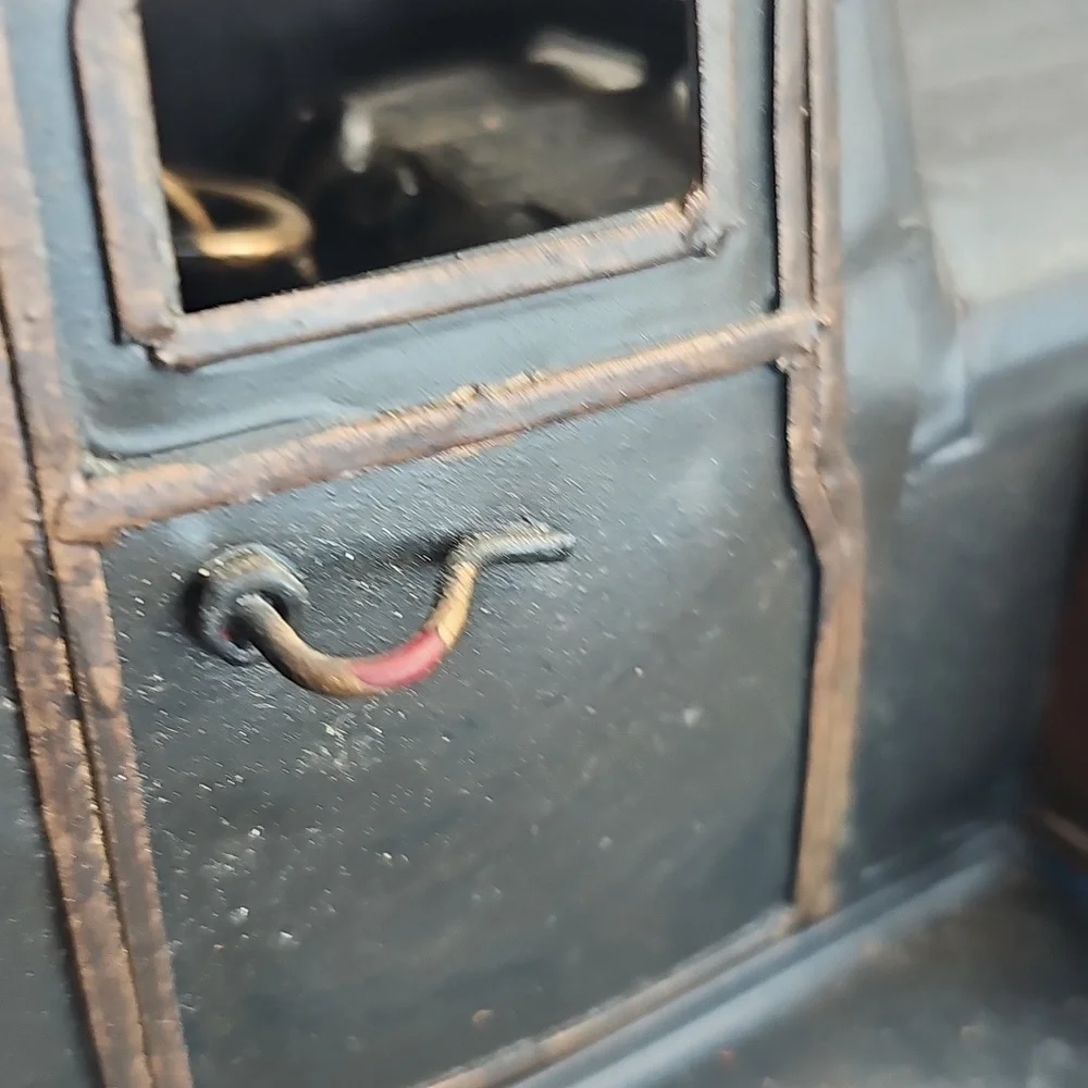 Old Tin Truck 14 Inches Long Unique